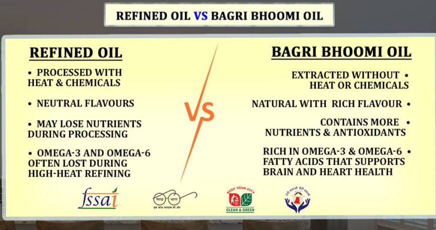 Refind oil vs bagri bhoomi oil comparison new